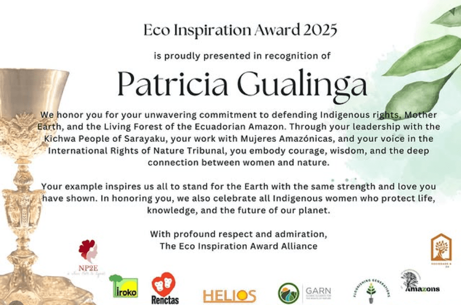 The Eco Inspiration Award: Celebrating Women Who Protect Our&nbsp;Planet